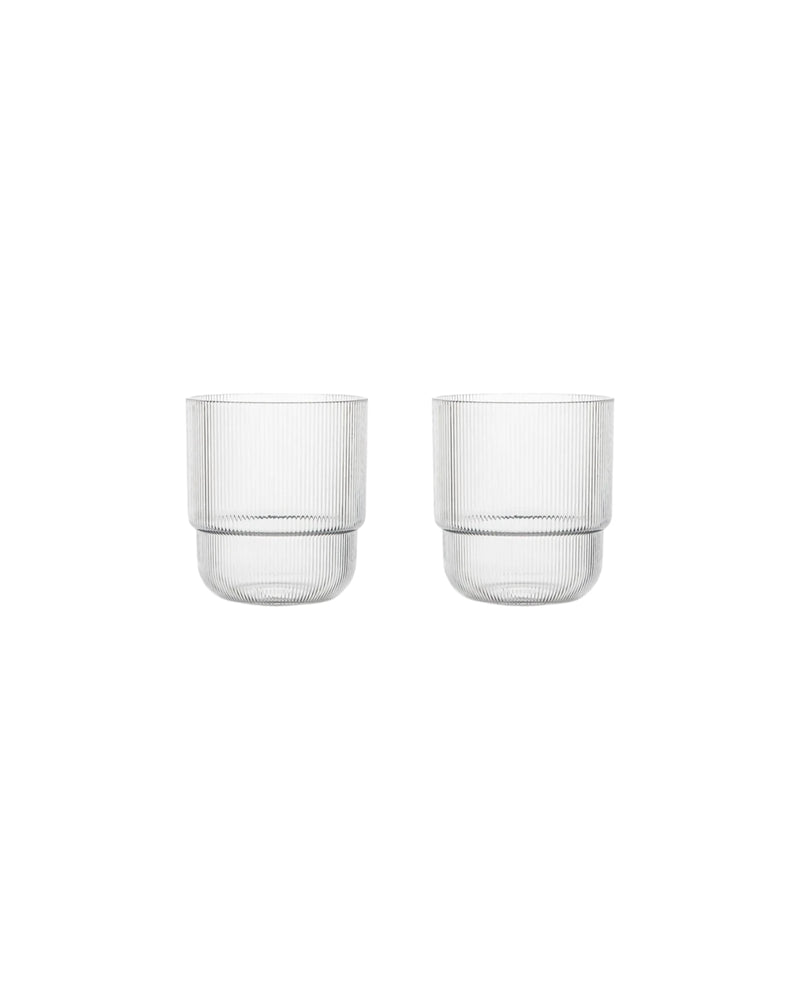 Billi Wassergläser transparent 2er-Set 40 cl - GUNDT HOME