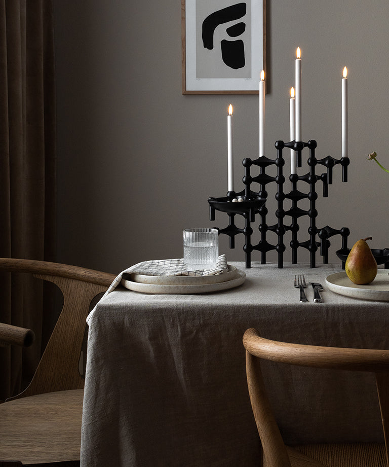 Nagel LED Stabkerzen weiß