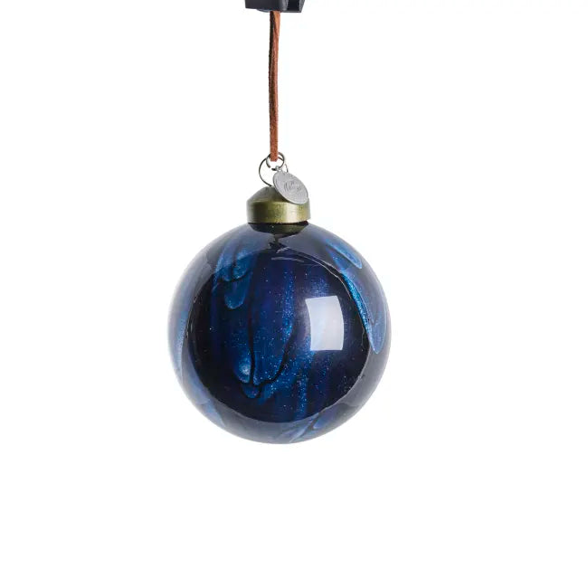 Nosille Weihnachtskugel blau - GUNDT HOME