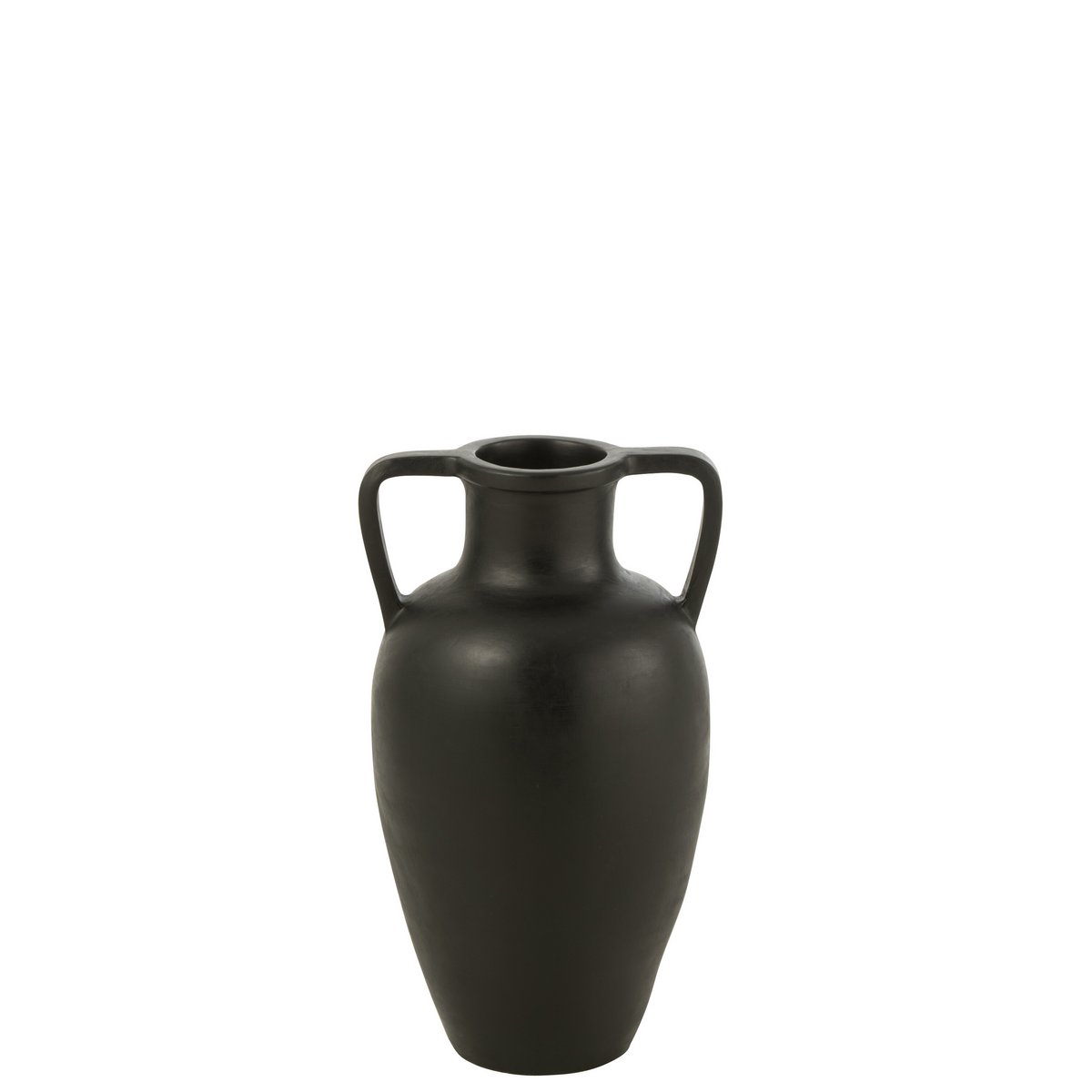 J-Line Vase 2 Arme Terrakotta Schwarz Klein – 48,00 cm hoch