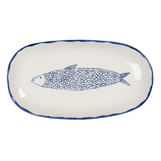Keramikschale mit Fisch