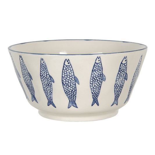 Keramikschüssel mit Fisch